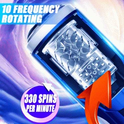 Mysite X R8 Spacecup The Upgraded Version Thrusting Rotating Function Male Stroker