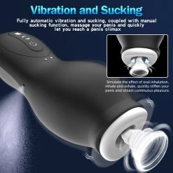 Mysite X S9 Spacecup Glans Time Delay Trainer 100% Waterproof Dick Sucking Machine Male Masturbator With Vibrating