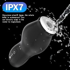 Mysite X S9 Spacecup Glans Time Delay Trainer 100% Waterproof Dick Sucking Machine Male Masturbator With Vibrating