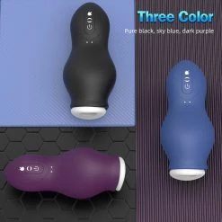 Mysite X S9 Spacecup Glans Time Delay Trainer 100% Waterproof Dick Sucking Machine Male Masturbator With Vibrating