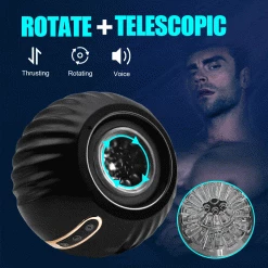 Mysite X R6 Spacecup Ball Automatic Male Stroker Double Side Penis Massager