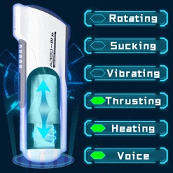 Mysite X T9 A380 SPACECUP The Upgraded Version Faster Super Quiet Best Male Blowjob Machine