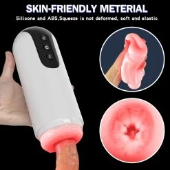 Mysite X V4 Spacecup Heating Vibrating Male Masturbator Cup With Voice Interaction In Five Countries