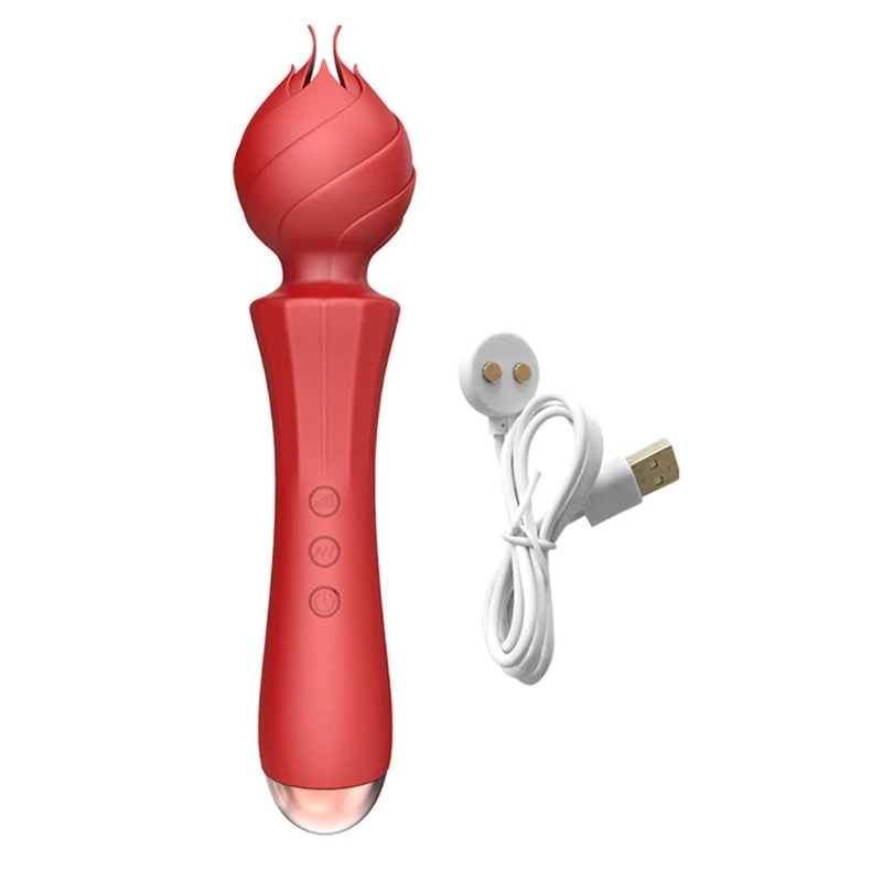 Mysite G-spot Flexible Rose Head Vibrator Rose Vibrators 6 Mysite G-spot Flexible Rose Head Vibrator Rose Vibrators