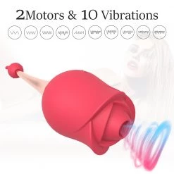 Mysite Rose Sucking Vibrator For Women