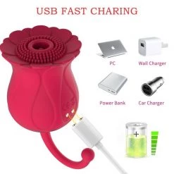 Mysite Rose Bullet Vibrator Rose Vibrators