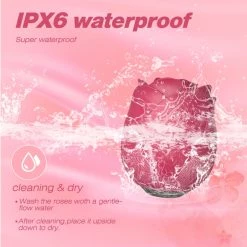 Mysite Rose Vibrators Rose Suction Clitoral Vibrator Stimulator Women