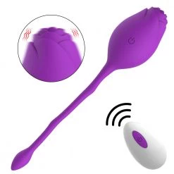 Mysite Rose Vibrator With Jumping Egg Rose Vibrators