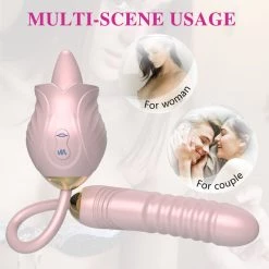 Mysite Rose G-spot Tongue Licking Vibration For Women 19 Mysite Rose G-spot Tongue Licking Vibration For Women