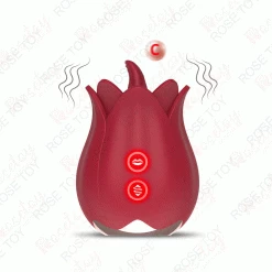Mysite Rose Flower Tongue Licking Vibration Egg Rose Vibrators