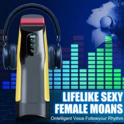 Mysite X S5 Spacecup Penis Sucking Male Masturbator With Vibrating Heating And One-key Pressure Relief Button