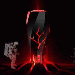 Mysite X S8 Spacecup Penis Sucking Male Masturbator With Vibrating And One-key Pressure Relief Button