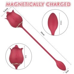Mysite Rose Toy Clitoral Tongue Licking Vibrator Rose Vibrators