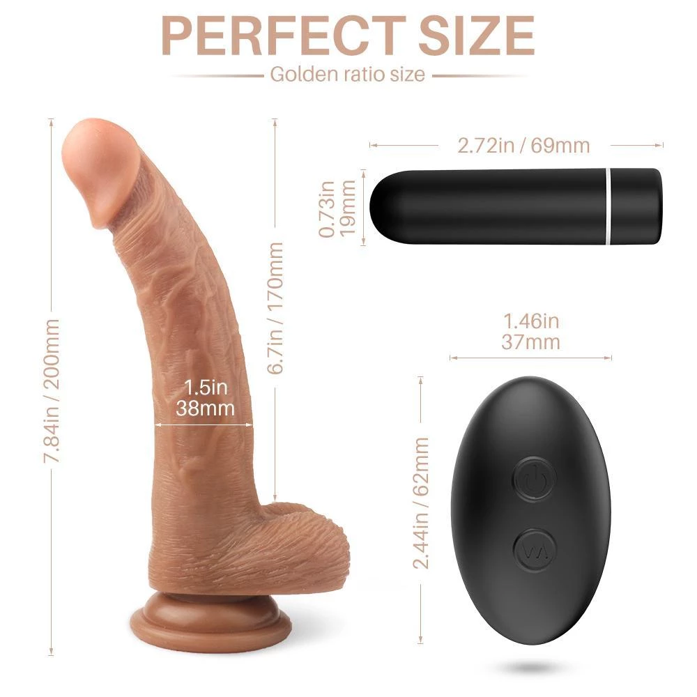 Mysite Vibrators Realistic Vibrating Silicone Suction Cup Curved Dildo 6 Inch 5 Mysite Vibrators Realistic Vibrating Silicone Suction Cup Curved Dildo 6 Inch