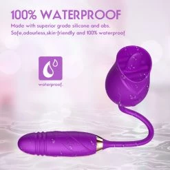 Mysite Rose Vibrators Wholesale The Rose Toy With Bullet Vibrator Pro Purple