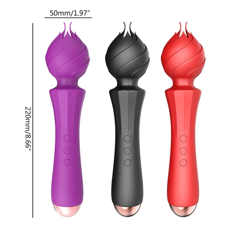 Mysite G-spot Flexible Rose Head Vibrator Rose Vibrators 3 Mysite G-spot Flexible Rose Head Vibrator Rose Vibrators