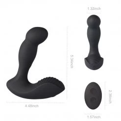 Mysite Anal Toys Quinn - Anal Vibrator Prostate Massager With Remote Controller
