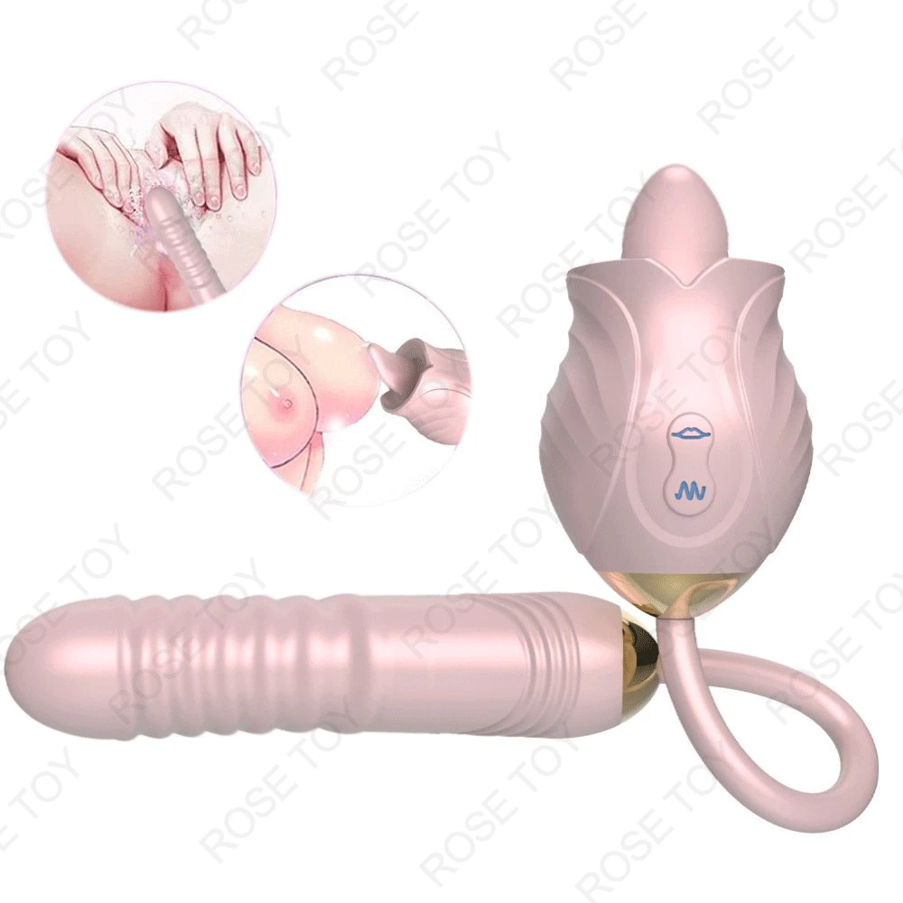 Mysite Rose G-spot Tongue Licking Vibration For Women 1 Mysite Rose G-spot Tongue Licking Vibration For Women