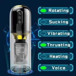 Mysite X R1 Rotating Space Cup Blow Job Machines