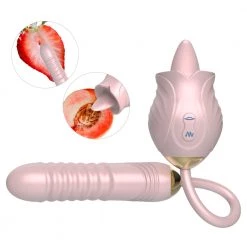 Mysite Rose G-spot Tongue Licking Vibration For Women 15 Mysite Rose G-spot Tongue Licking Vibration For Women