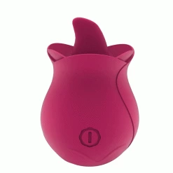 Mysite Rose Vibrators Rose Tongue Licking Clitoris Remote Control Vibrator