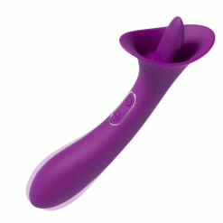 Mysite Vibrators Adele - Clit Licking Tongue Vibrator With G Spot Stimulator