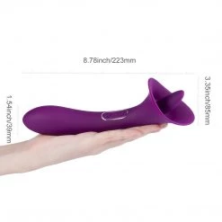 Mysite Vibrators Adele - Clit Licking Tongue Vibrator With G Spot Stimulator