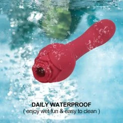 Mysite Rose Vibrators Rose Sex Toy Sucking Waterproof G-spot Vibrator For Couple