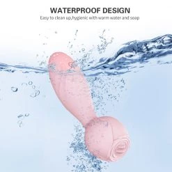 Mysite Rose Vibrators 7-frequency Rose Clitoral Stimulator