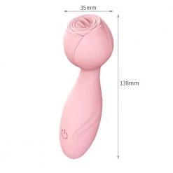 Mysite Rose Vibrators 7-frequency Rose Clitoral Stimulator
