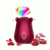 Mysite New Waterproof Sex Toys Rose Sucking Vibrator Rose Vibrators