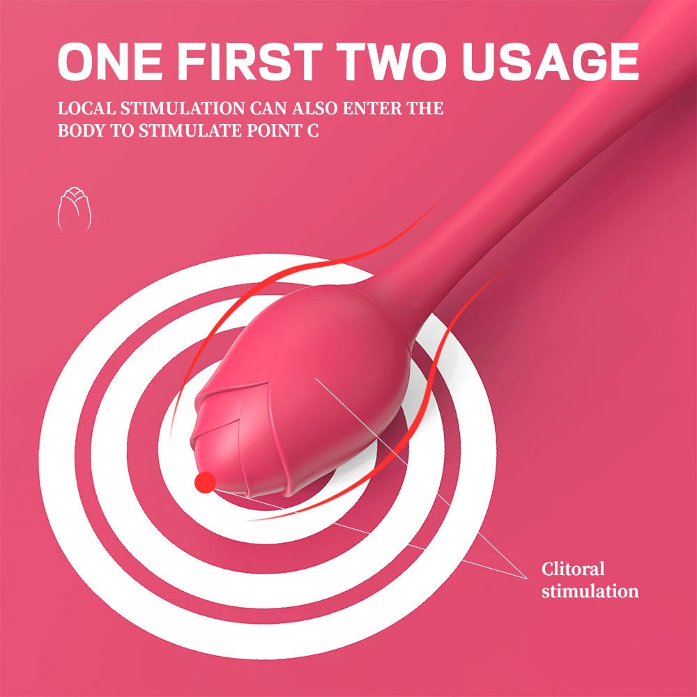 Mysite Rose Massage Vibrator Wand 5 Mysite Rose Massage Vibrator Wand