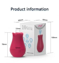 Mysite Rose Vibrators New Rose Sucking Vibrator Toy