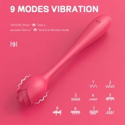 Mysite Rose Massage Vibrator Wand 11 Mysite Rose Massage Vibrator Wand