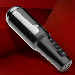 Mysite X S6 MAX Spacecup Depth 18cm Penis Sucking Male Masturbator With Dual Vibration Motors