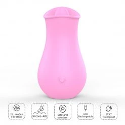 Mysite Rose Vibrators Rose Vibrator With Tongue
