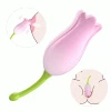 Mysite Tulip Vibrator Rose Clitoris Massage Egg