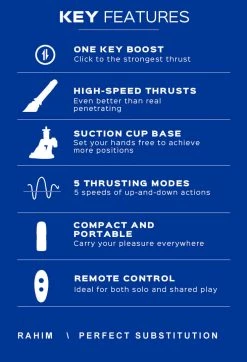 Mysite Rahim - Portable Remote Control Thrusting Dildo Machine