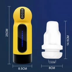 Mysite X S1 Spacecup 2021 Strong Penis Sucking Male Masturbator With Vibrating Heating Function