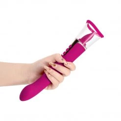 Mysite Succion - 3in1 Clitoral Sucking G Spot Vibrator & Clit Licking Tongue