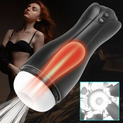 Mysite X S4 Spacecup 2022 Penis Sucking Male Masturbator With A Inner Cock Ring And One Key ORGASM Vibrator