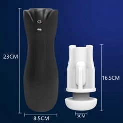 Mysite X S4 Spacecup 2022 Penis Sucking Male Masturbator With A Inner Cock Ring And One Key ORGASM Vibrator
