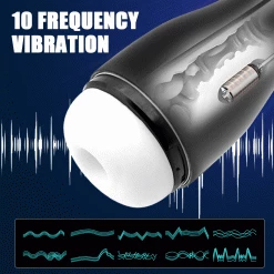 Mysite X S4 Spacecup 2022 Penis Sucking Male Masturbator With A Inner Cock Ring And One Key ORGASM Vibrator