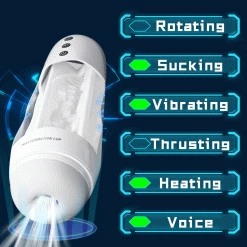 Mysite X S3 Spacecup 2022.4 Male Masturbator With Heating Base Easy Warm & Dry Device