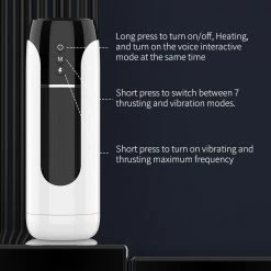 Mysite X T6 Spacecup 2022.3 Automatic Male Stroker 100% Waterproof Vibrating Thrusting Masturbator