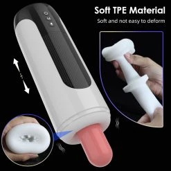Mysite X T6 Spacecup 2022.3 Automatic Male Stroker 100% Waterproof Vibrating Thrusting Masturbator
